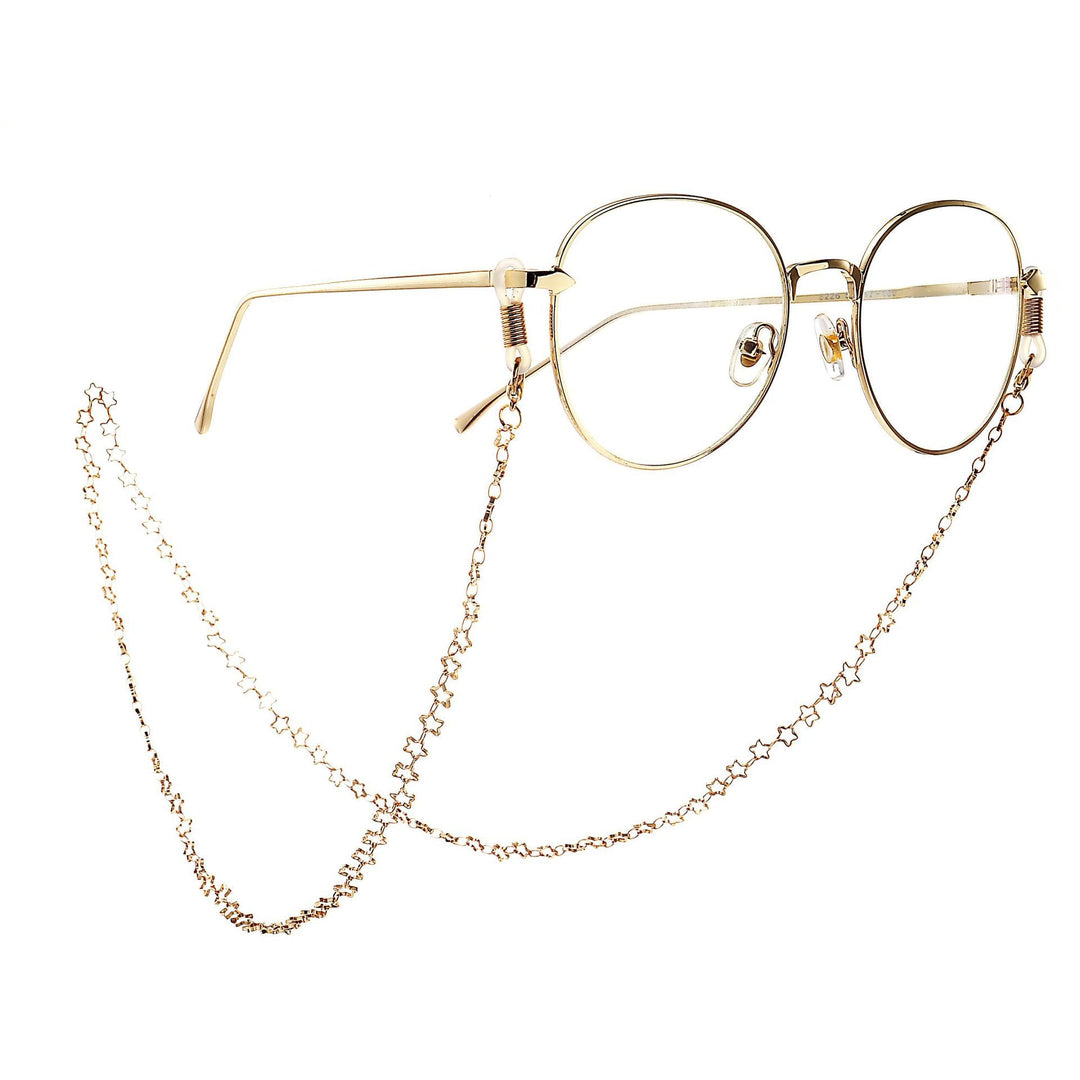 Star-Decorated Eyewear Chain Kalsten