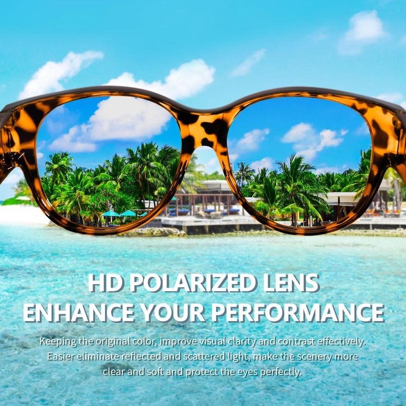 Oversized Cat-Eye Sunglasses UV400 Polarized | Kalsten