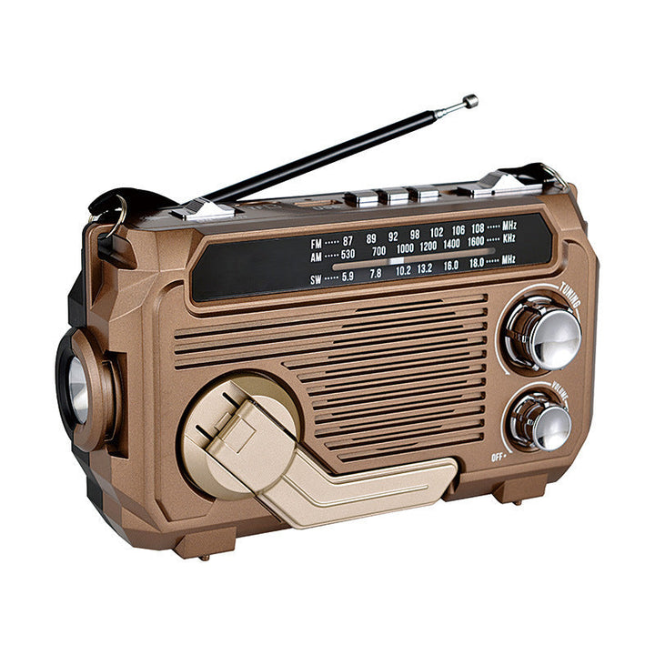 Solar-powered radio for camping | Kalsten