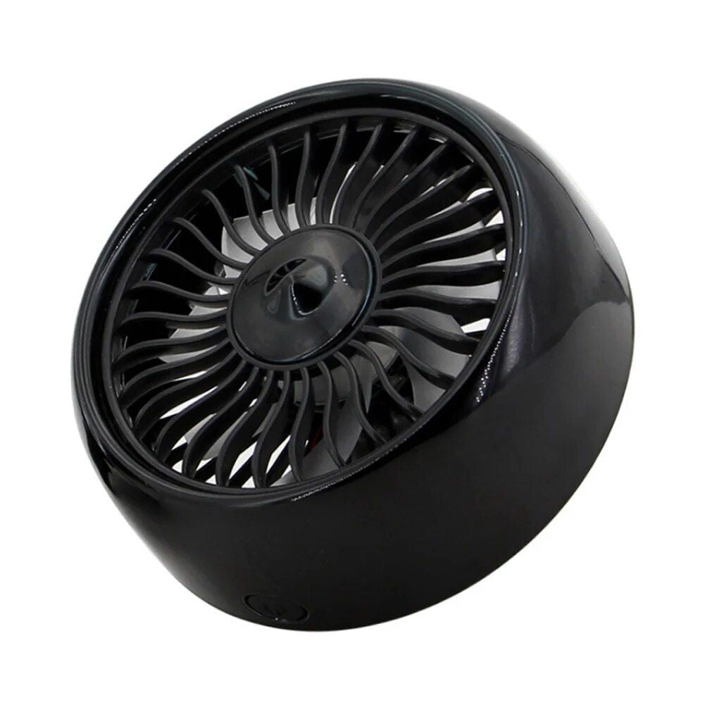 USB Car Vent Fan with 3 Speeds & Colorful LED Light | Kalsten