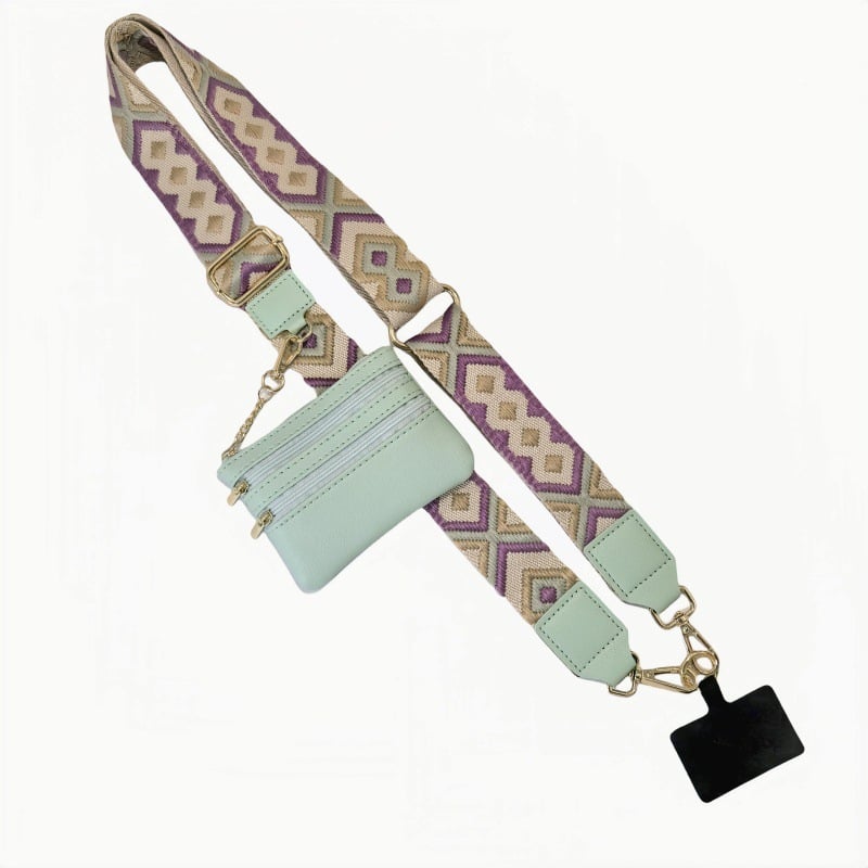 Kalsten | Adjustable Phone Lanyard Crossbody Strap with Wallet