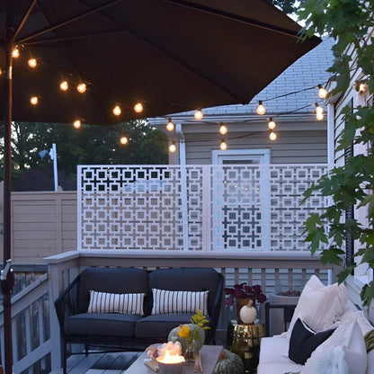 FairyFlicker Light Chains - Luxurious Terrace Lighting with Waterproof Protection | Skanto