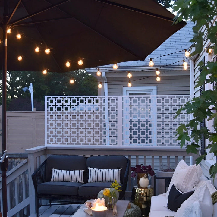 FairyFlicker String Lights - Luxurious patio lighting with waterproof protection | Kalsten