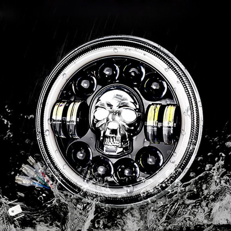 Kalsten | 7 Inch Skull LED Headlight