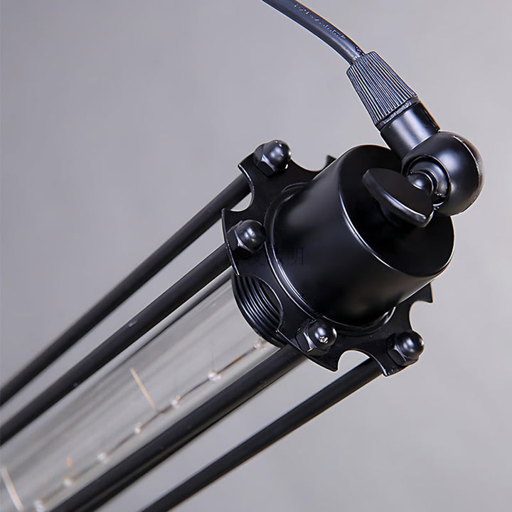 Iron Antique Flute Retro Industrial Style Pendant Lights with Tungsten Bulb | Kalsten