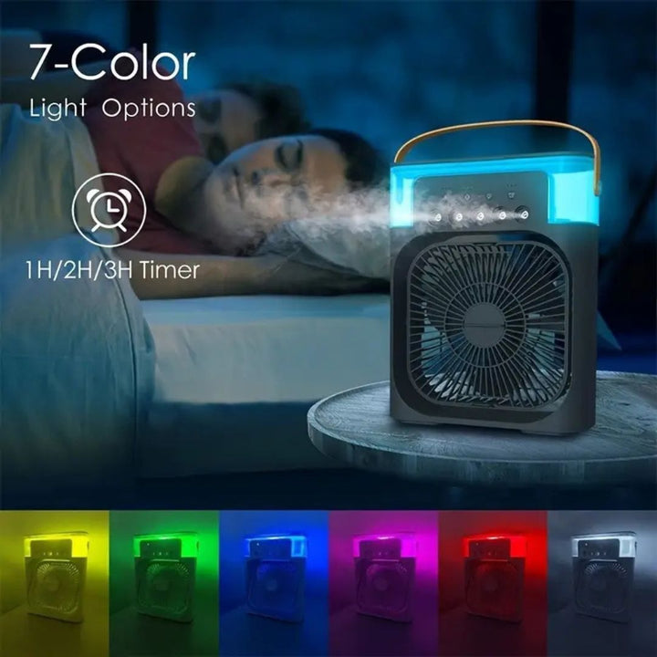 3-in-1 Air Cooler Humidifier | Portable, Adjustable Fan Speeds & Ideal for Bedrooms, Offices & Small Spaces | Kalsten