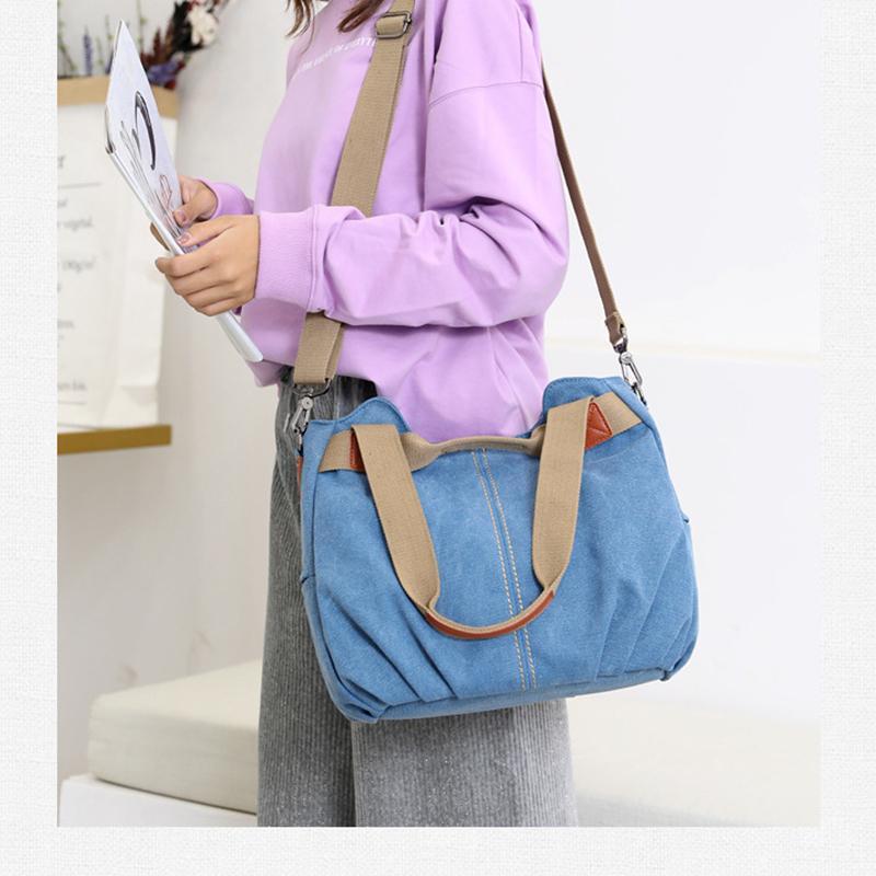Sailcloth shoulder bag with large capacity | Kalsten