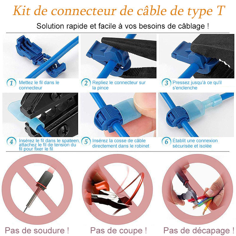 Wire Connector Kit Type T | Kalsten