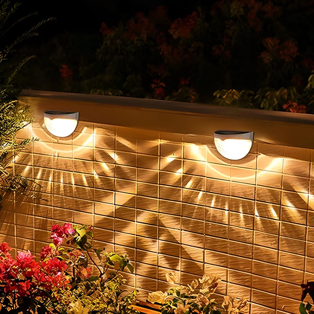 Solar Garden Wall Lamp