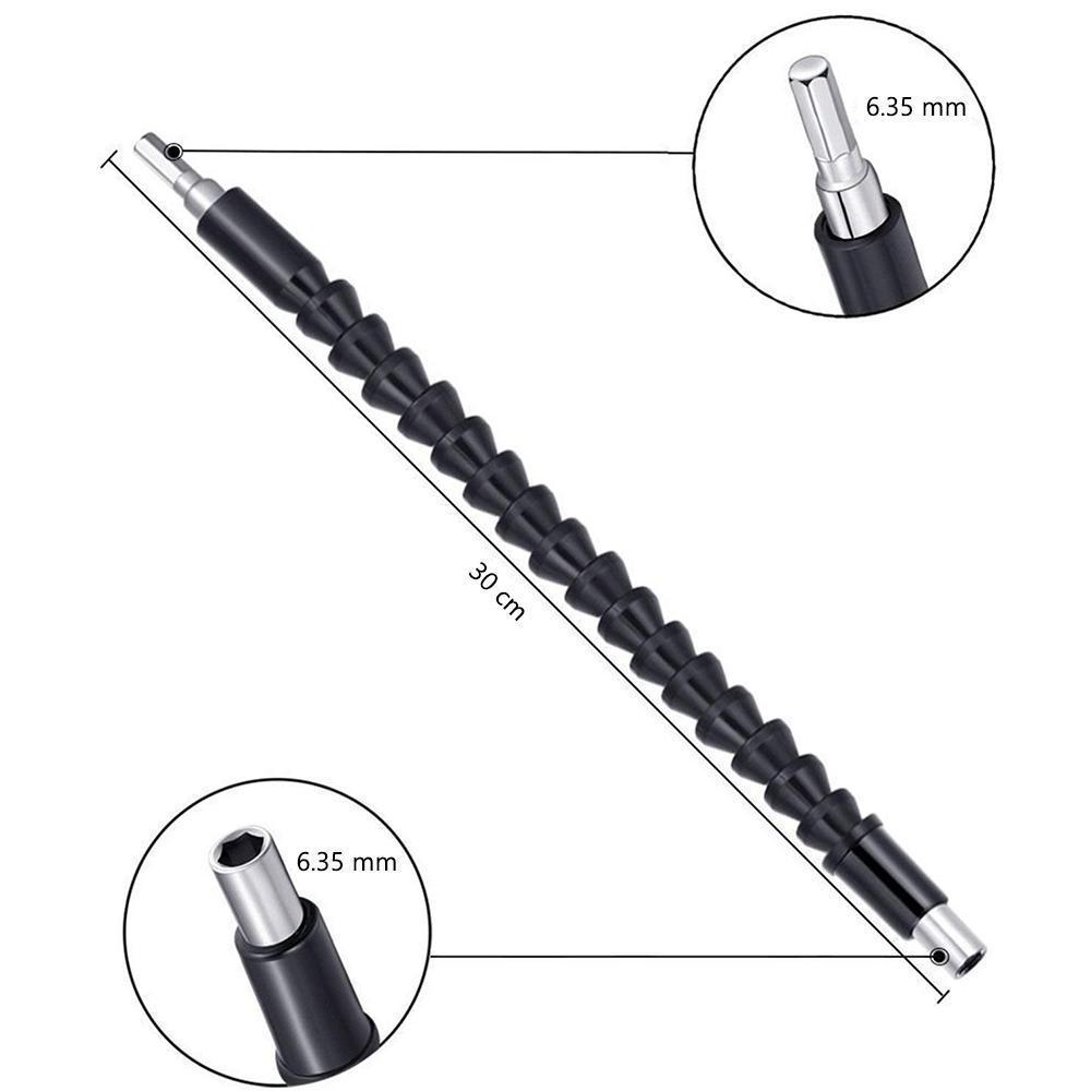 Flexible drill extension with screw drill holder | Kalsten