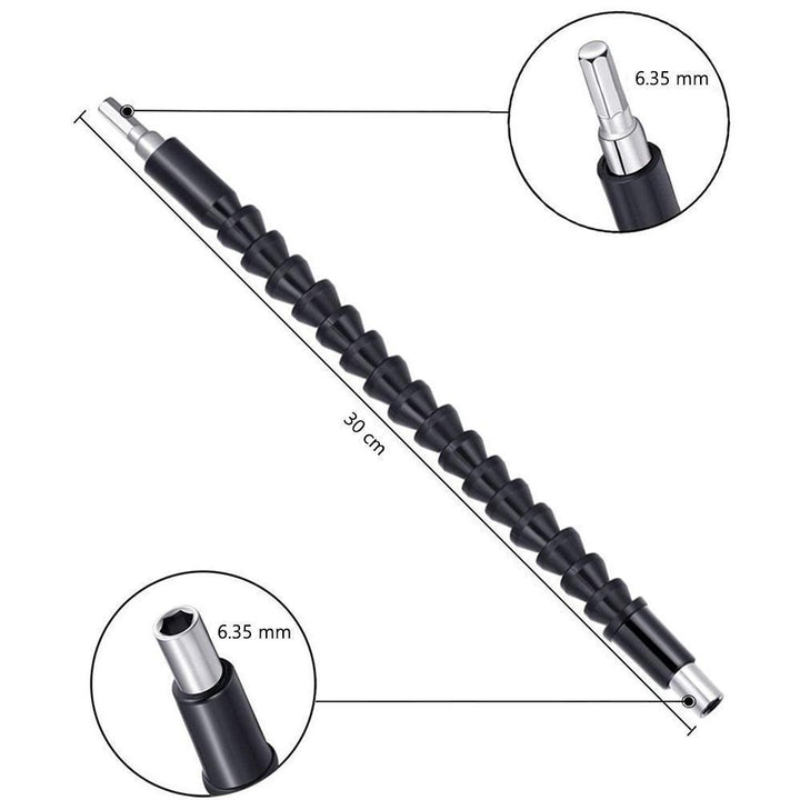 Flexible drill extension with screw drill holder | Kalsten