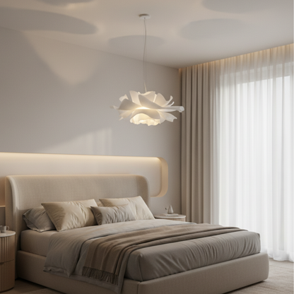 Petaline Floral Acrylic Pendant Light