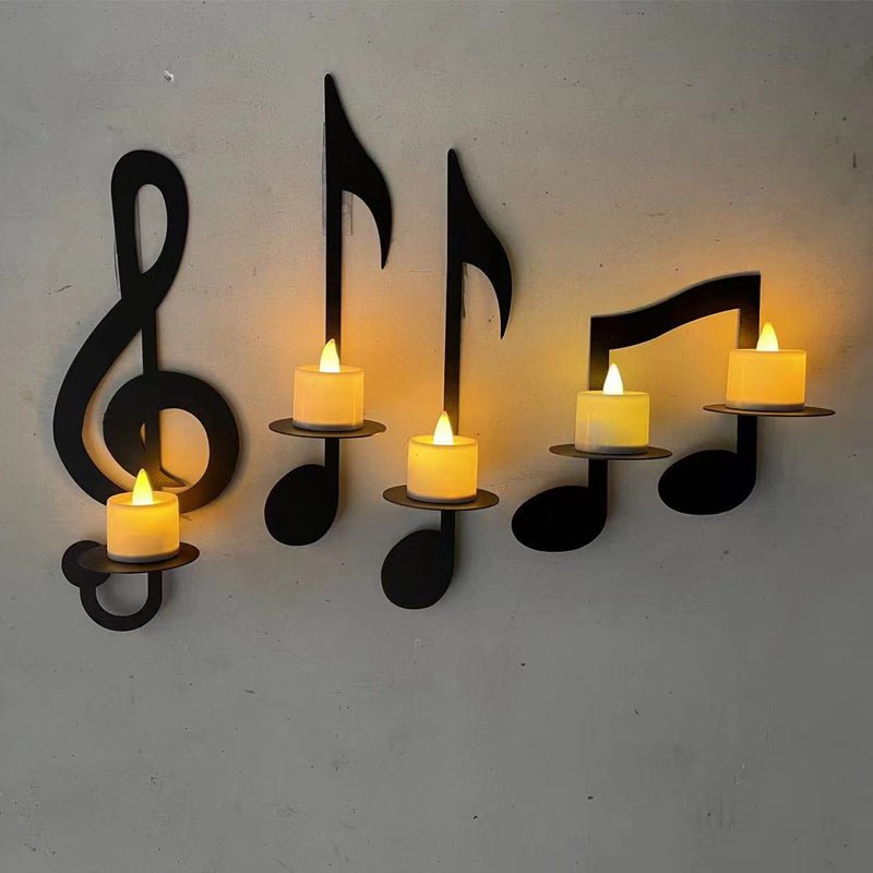 Elegant chandelier music note chic atmosphere | Kalsten