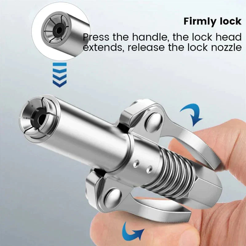 Strong Lock on Grease Couplers | Skanto