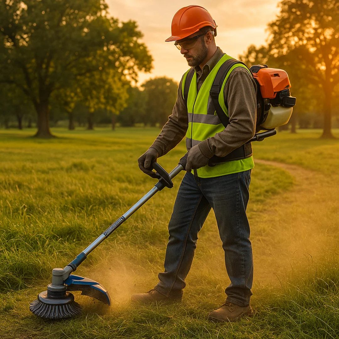 Kalsten | Grass Cutting Turbo Head – Universal 6-Blade Weed Brush for Trimmers