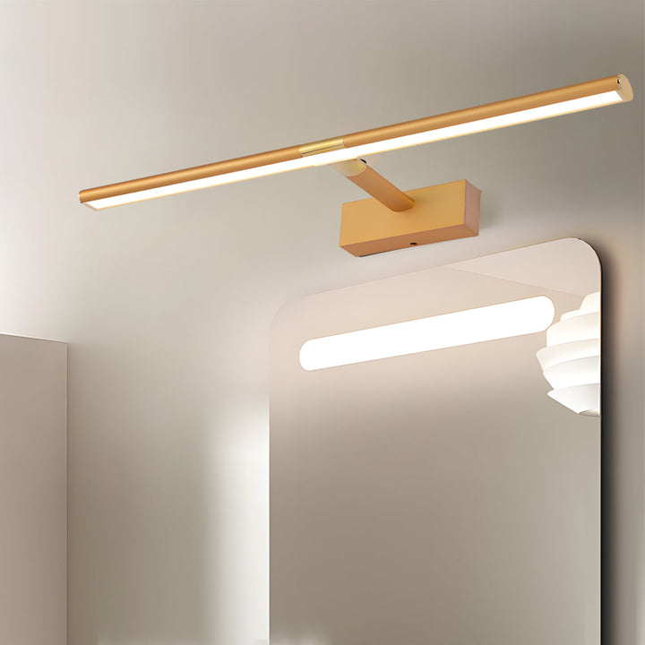 Retractable LED Bathroom Vanity Light with Adjustable Rod and Matte Finish | Kalsten