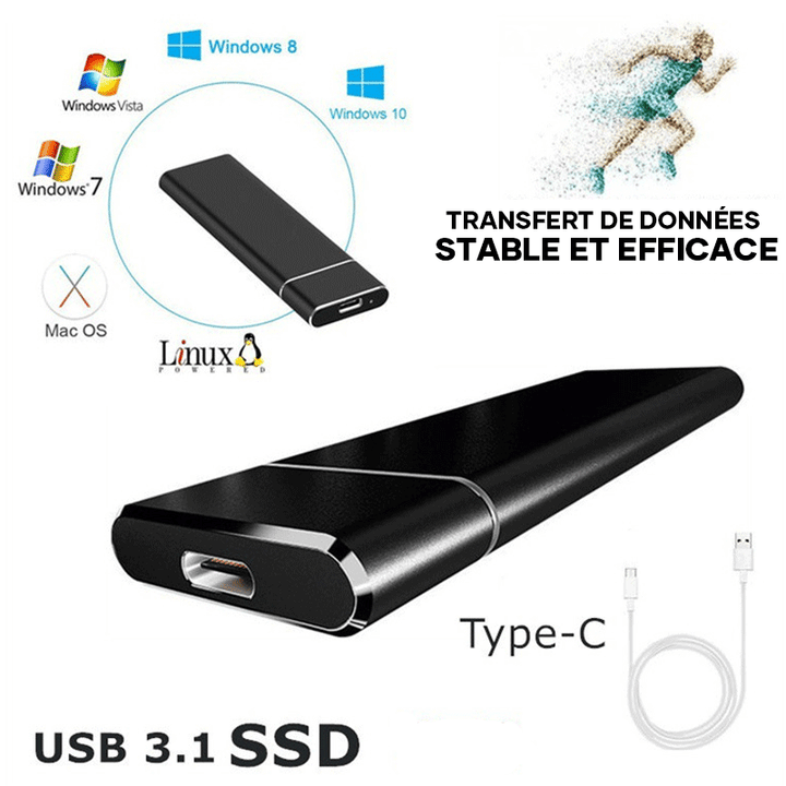 External Ultra Fast SSD Hard Drive | Kalsten