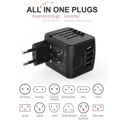 BowLift | All-in-one Universal Travel Power Adapter