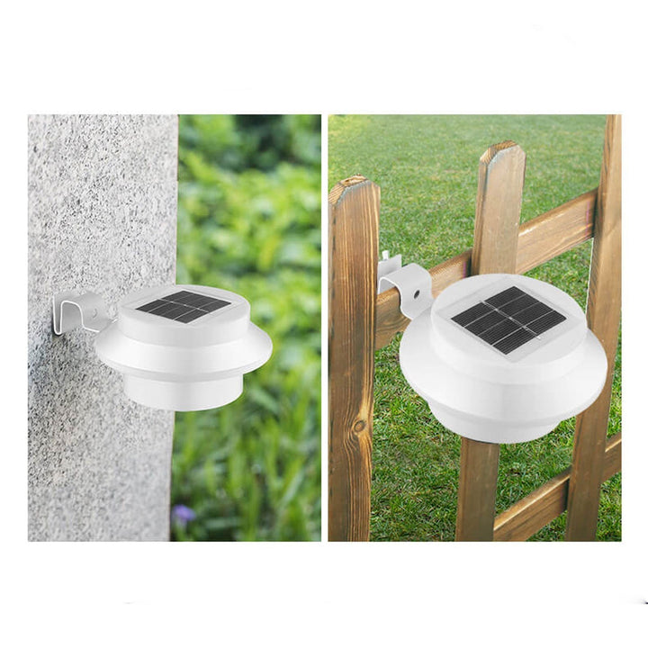 Solar Cylinder LED Outdoor Waterproof Fence Wall Sconce Lamp | Kalsten