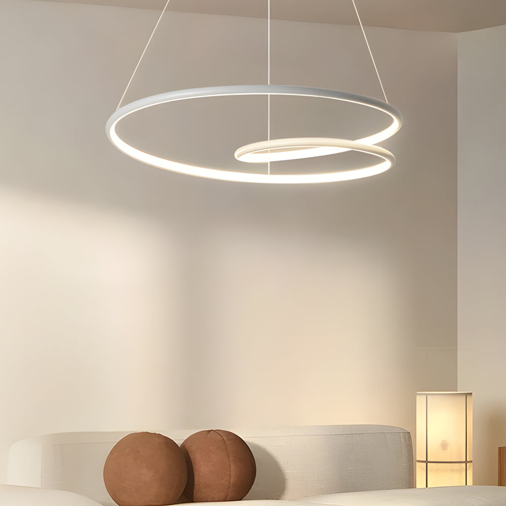 Modern LED chandelier with dimming function – pendant light for dining room and living room | Kalsten