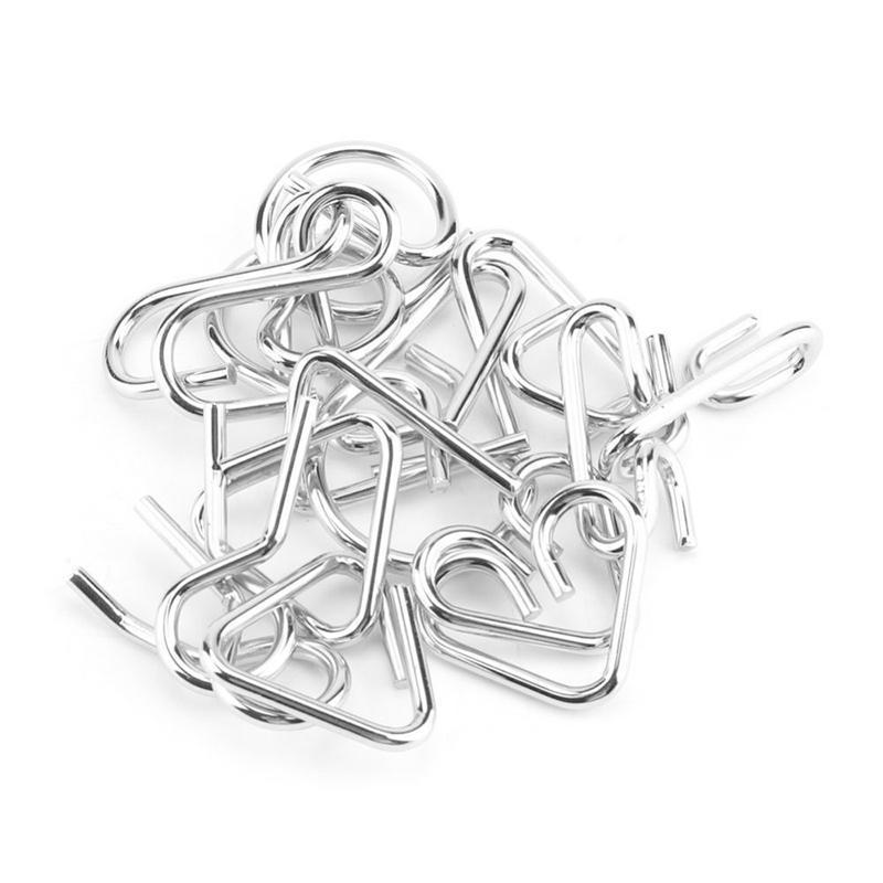 Metal Puzzle Toys Set (8 Pieces) | Kalsten