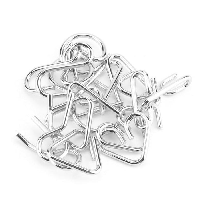 Metal Puzzle Toys Set (8 Pieces) | Kalsten
