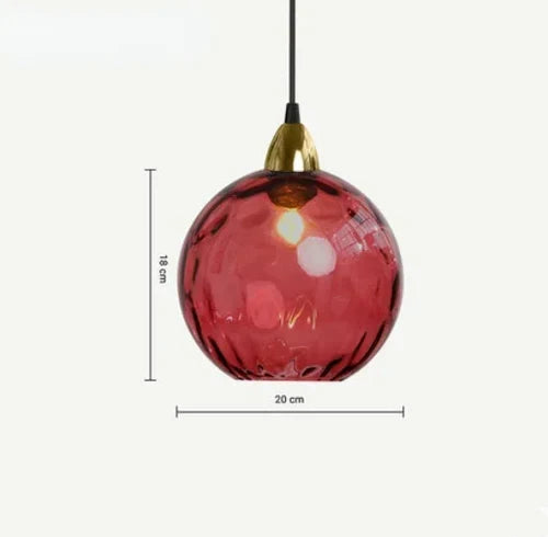 Glass Sphere Pendant Lamp - LumiSphere | Kalsten