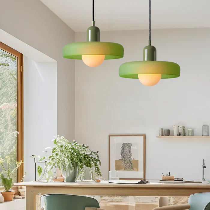 Bauhaus Colorful Glass Pendant Light | Kalsten
