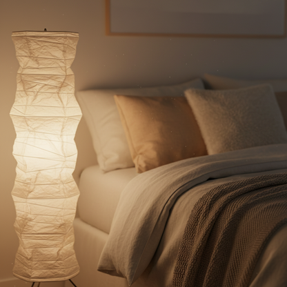 WabiSabi Organic Japanese Floor Lamp