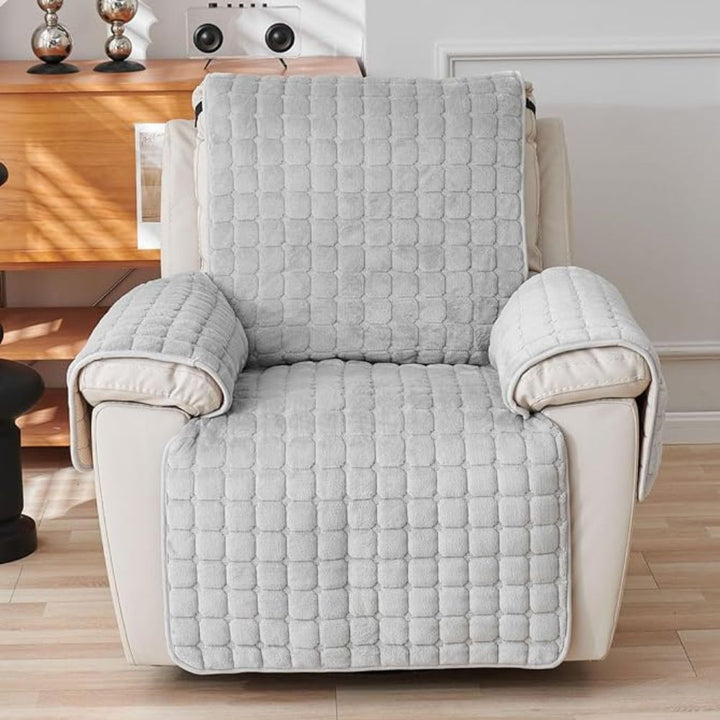 Kalsten | Snug Grid Recliner Cover