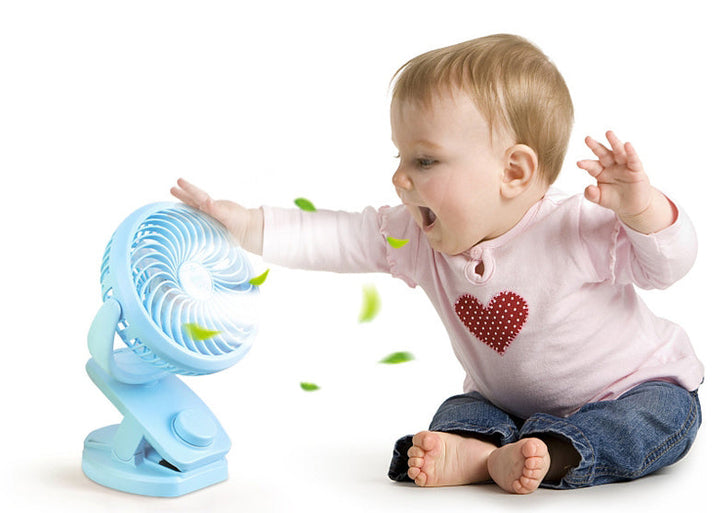 Portable USB Clip-on & Desk Fan With Wind Speed Adjustment | Kalsten