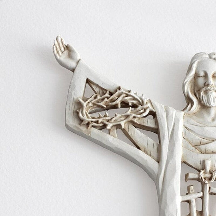 Kalsten | Risen Christ Wall Cross Jesus Figures