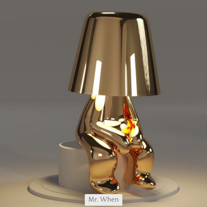 5 Brothers Wireless Table Lamp – Rechargeable LED Designer Lamp with Dimmable Light (Warm White) | Kalsten