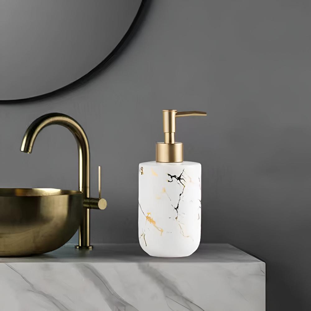 Kalsten | Golden Marble Luxe Dispenser