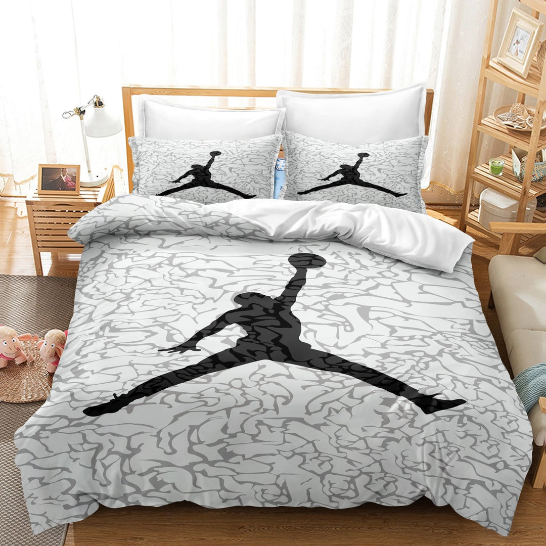 Sporty Luxury Basketball Duvet Cover Set - Ultimate Sleep Comfort Kalsten