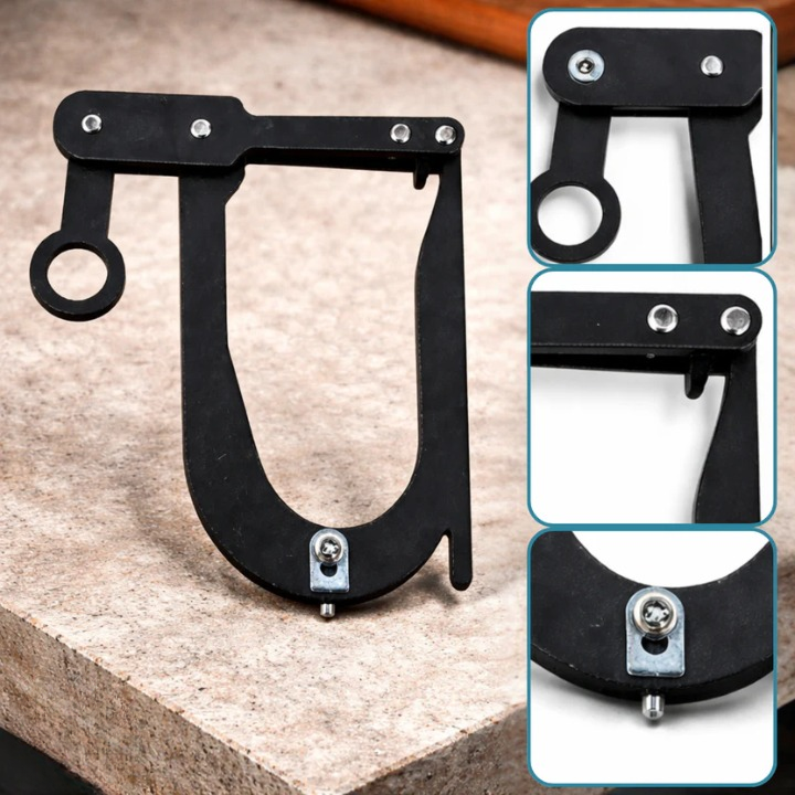 Rope Clamp ABS Plastic 8 cm – Camping & Outdoor | Kalsten