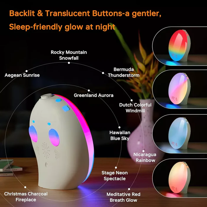 Sunrise Alarm Clock with Light