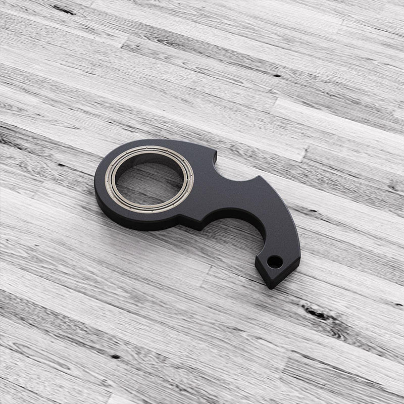 Rotating Keychain Fidget | Kalsten