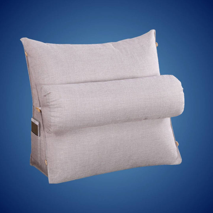 LoungeEase | Backrest Pillow for Reading and TV - Lumbar Support Adjustable Bed Pillow - Comfort Posture - Versatile Use Pillow Kalsten