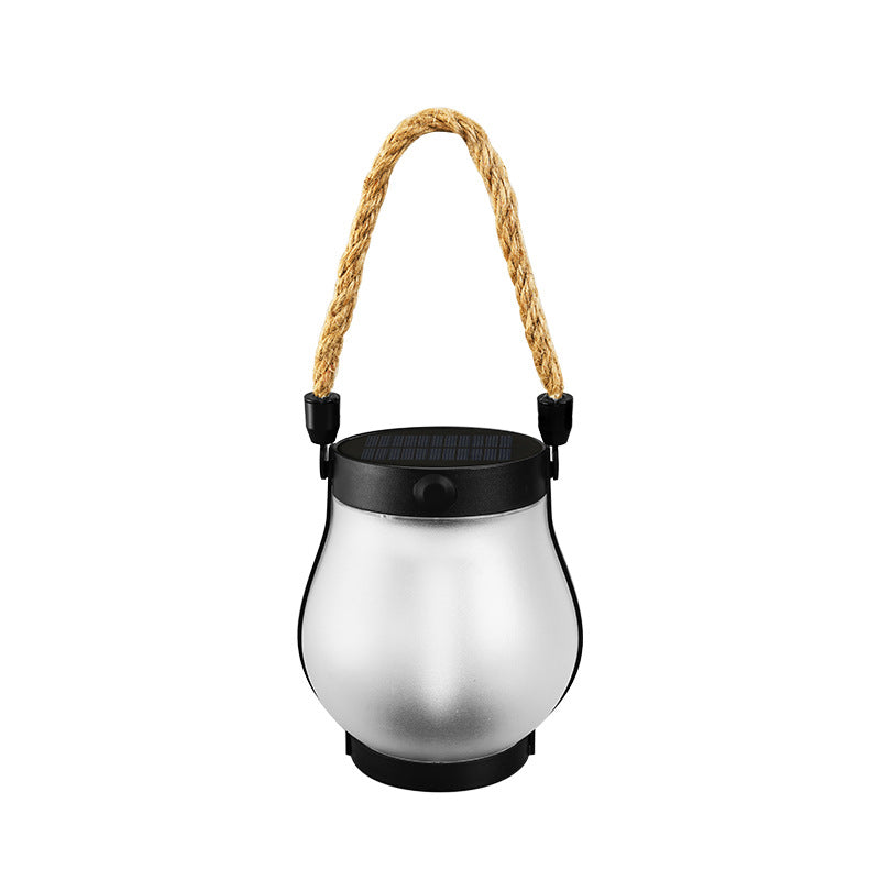 Kalsten | Solar Outdoor Hemp Rope Flame Lamp