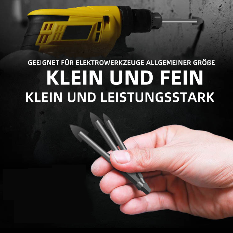 Triangular drill with hexagonal shank made of alloy | Kalsten
