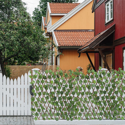 BowLift | Expandable artificial privacy fence