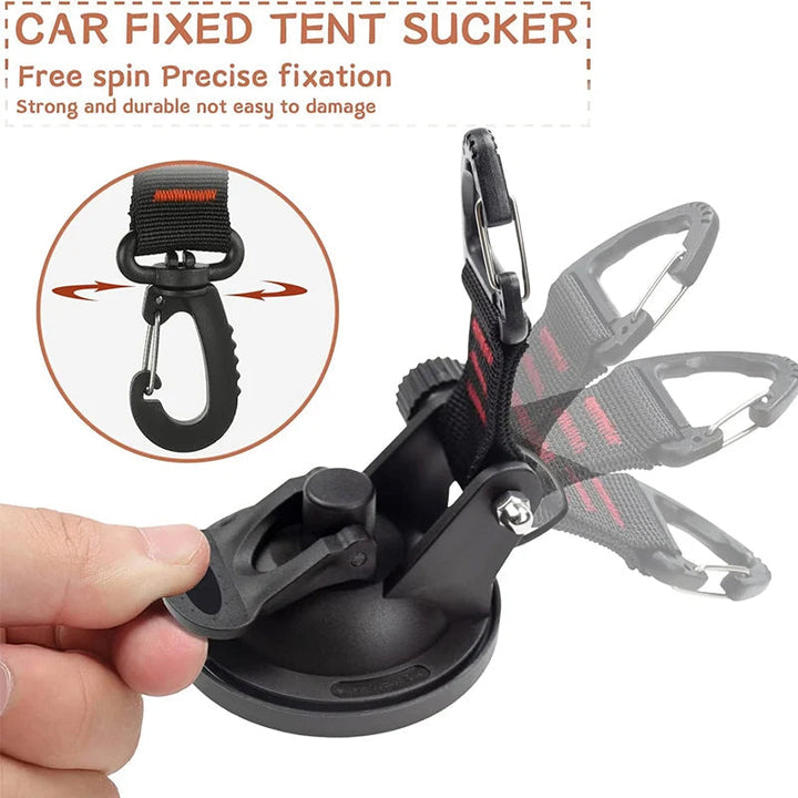 Heavy-duty vacuum suction cup with hook | Kalsten