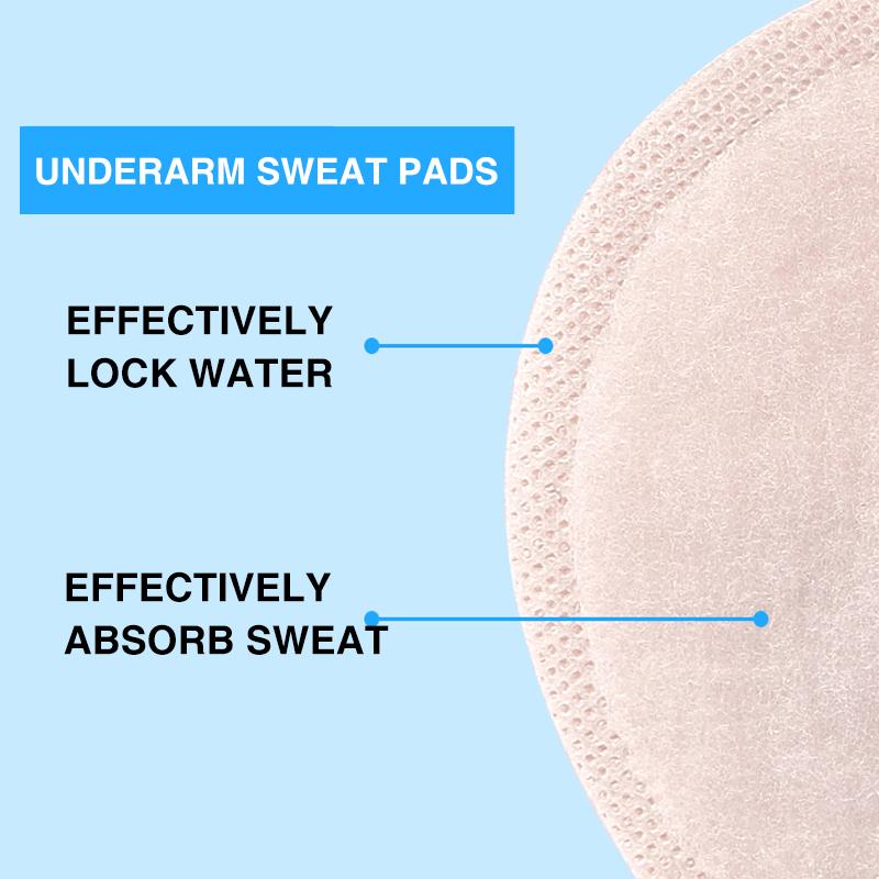 Sweat-absorbing armpit pads