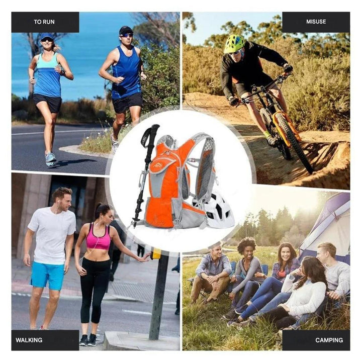 HydroTrail Backpack with Built-in Water Bladder – Lightweight & Waterproof | Kalsten