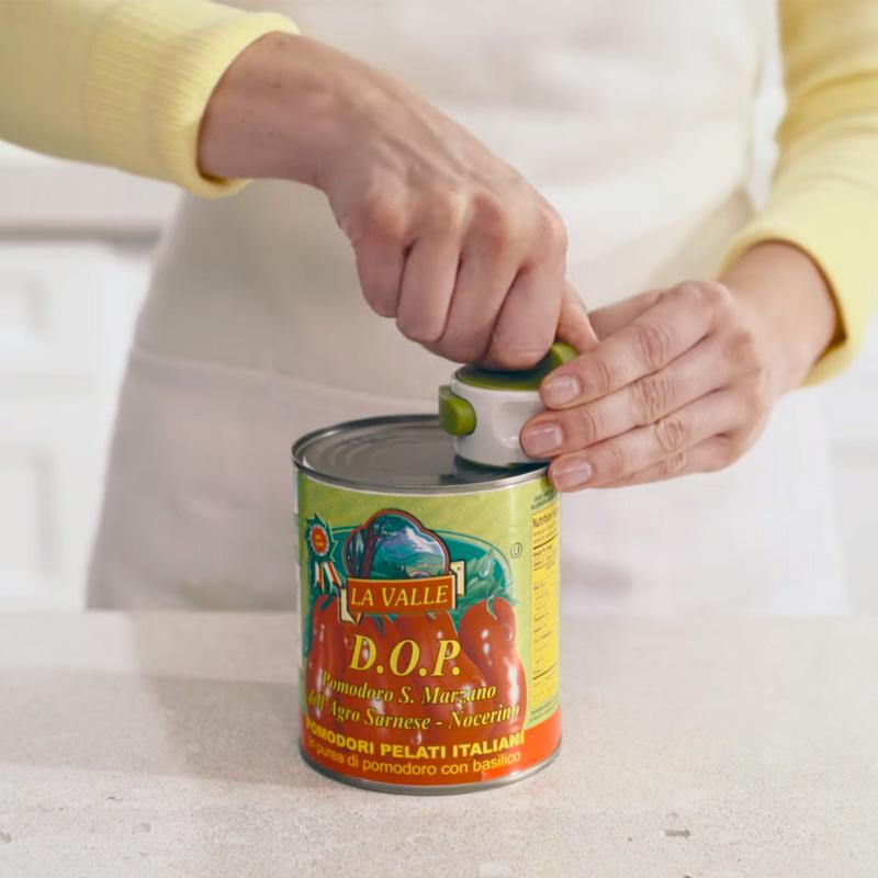 Stainless Steel Can Opener with Comfort Grip | Kalsten