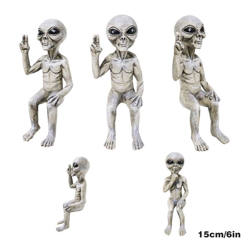 Alien Garden Statue | Kalsten