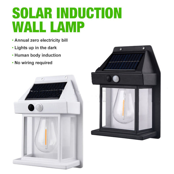 Solar Wolfram Wall Light | Kalsten