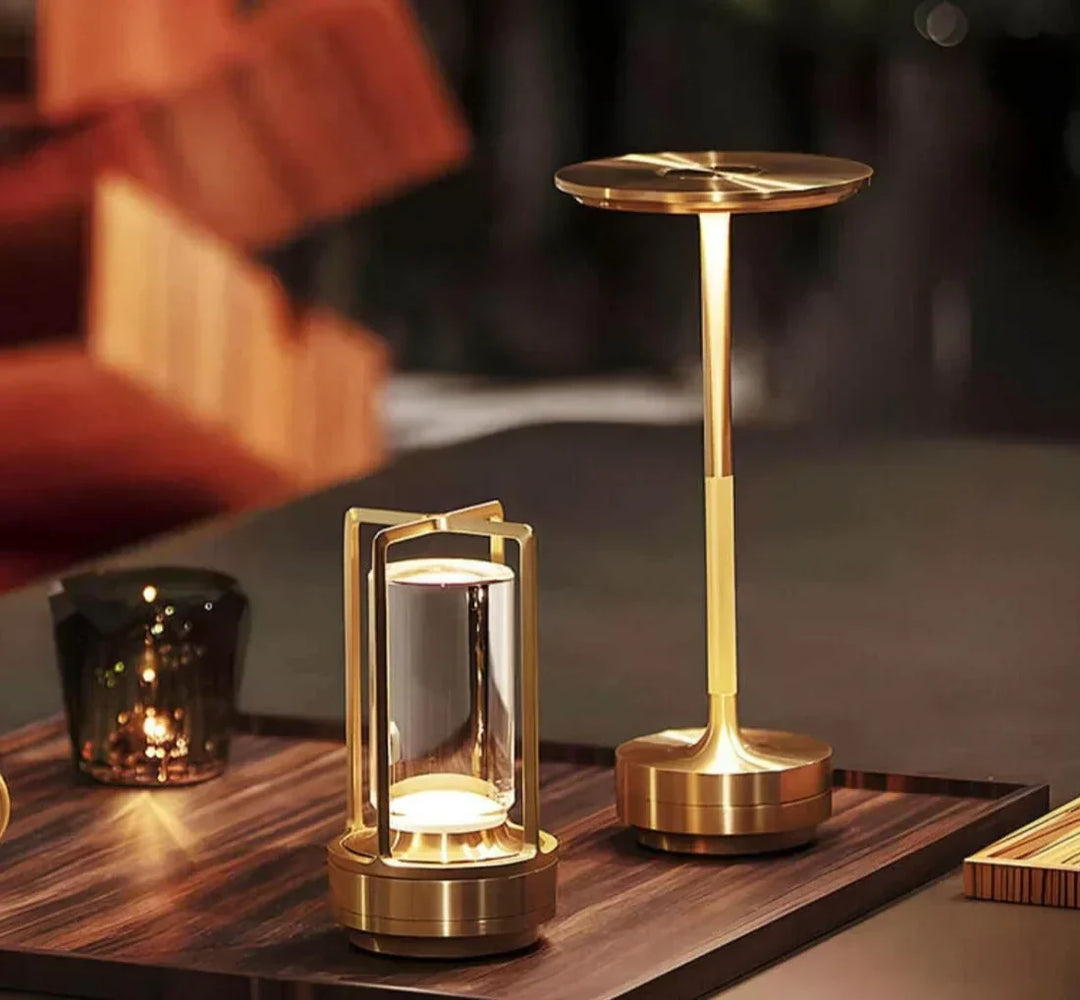 Waterproof and Portable Crystal Table Lamp - AuroraGlow | Kalsten