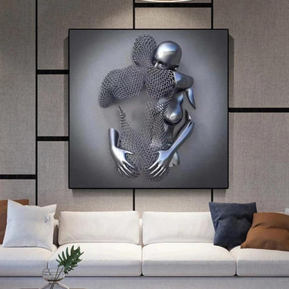 Skanto | 💞Love Heart Art Wall Painting💞